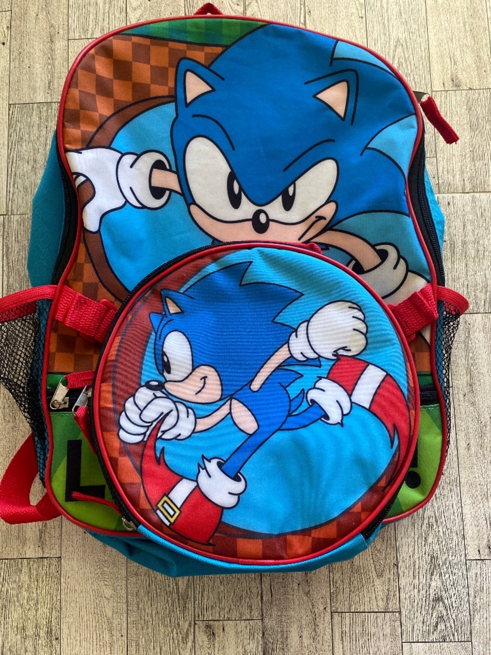 Sonic The HedgeHog Backpack